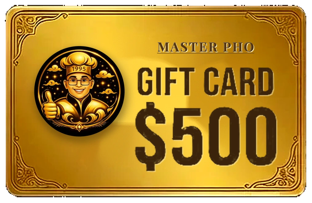 $500 Master Pho gift card